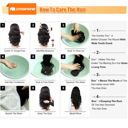 Deep Curly human Hair Wig 3 IN 1 Half Wigs Kinky Curly Human Hair Wig Glueless Wigs With Drawstring Seamless 250% Human Hair Wig