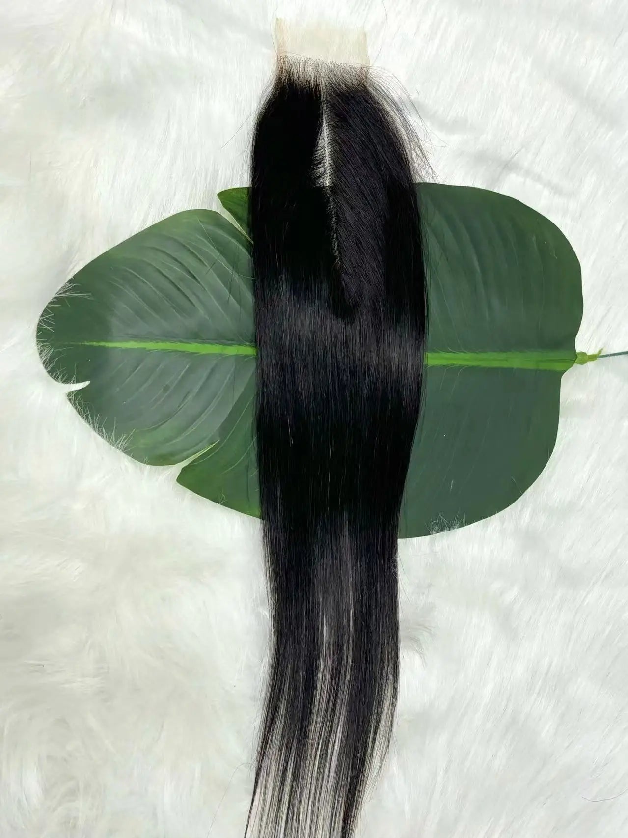 16A Vietnamese Double Drawn Bone Straight Bundles with Lace Closure Raw Hair Bundles Raw Hair