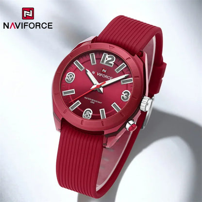 NAVIFORCE Women Fashion Watch Waterproof Personality Ladies Quartz