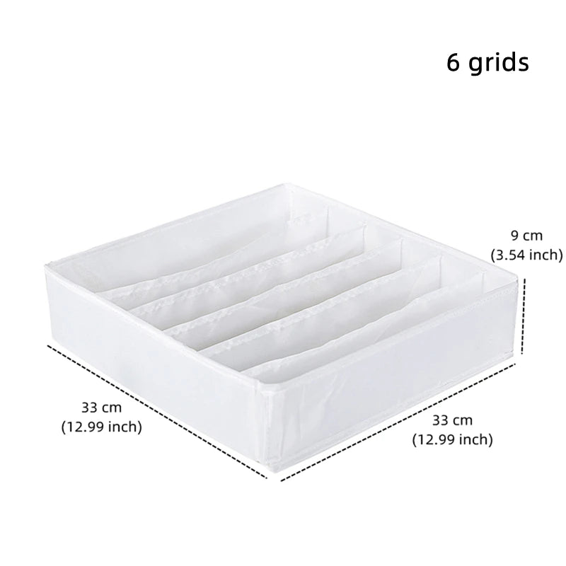 Underwear Organizer Socks Pants Bra Storage Box Cabinets Wardrobe Clothes Drawer Organizer Storage Organization For Bedroom