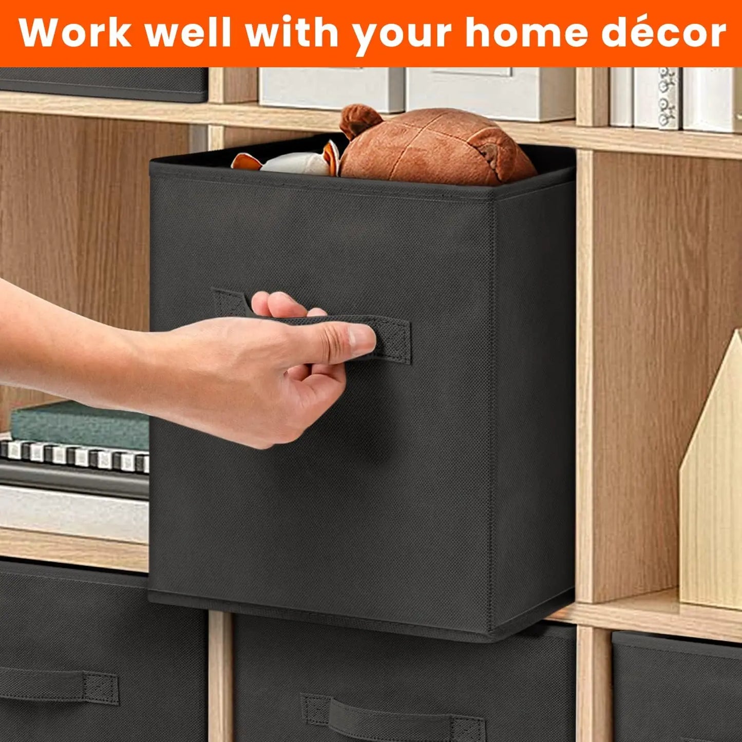 Heavy Duty Fabric Storage Cubes