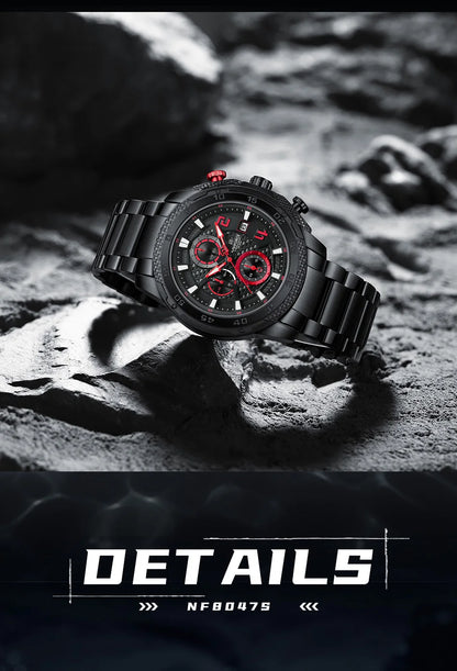 NAVIFORCE Men Stainless Steel Watch