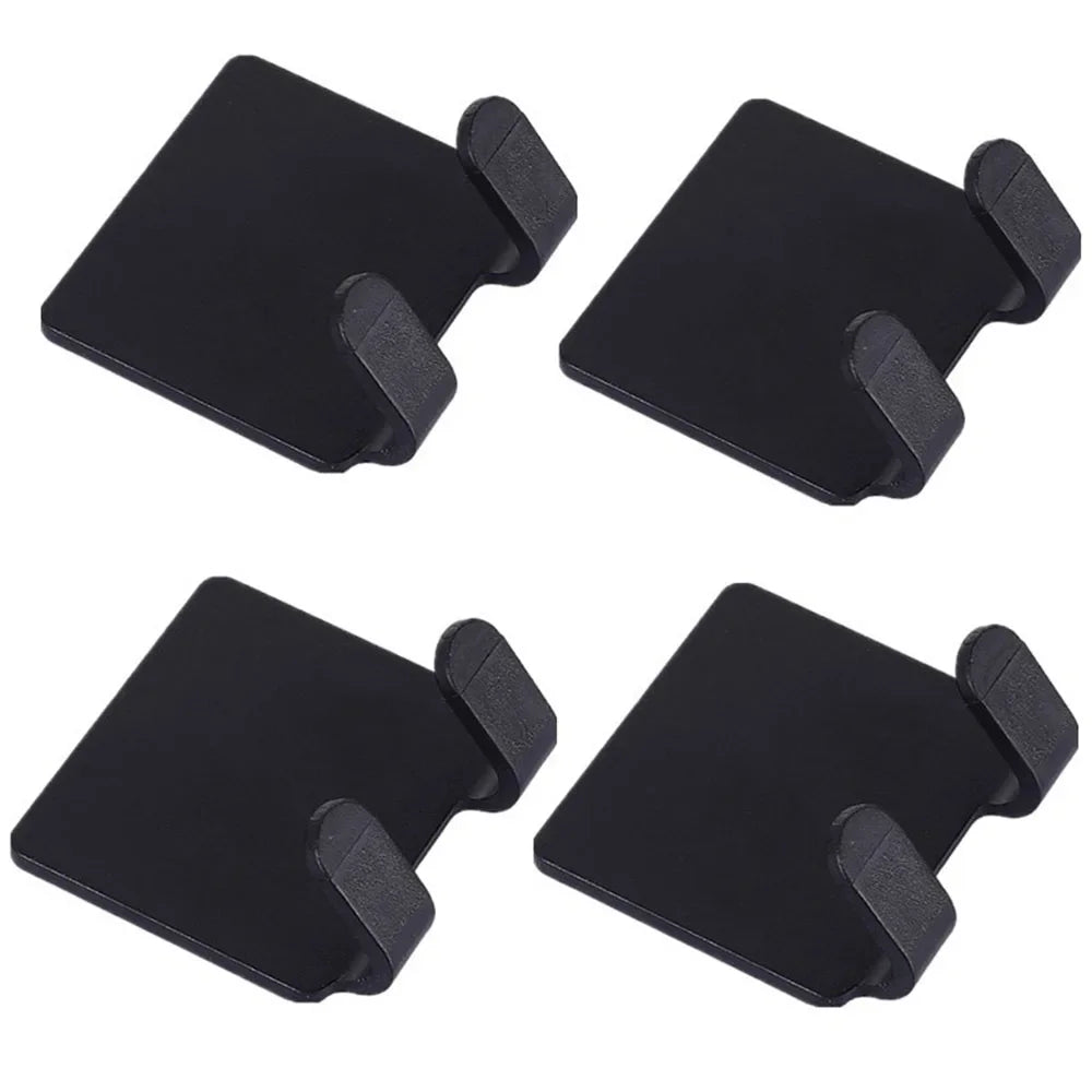 2/4PCS Adhesive Razor Holder Wall Mounted Bathroom For Shower Hook Rack Shaver Holder Plastic Hook Holder Razor Rack