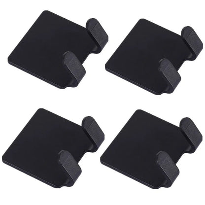 2/4PCS Adhesive Razor Holder Wall Mounted Bathroom For Shower Hook Rack Shaver Holder Plastic Hook Holder Razor Rack