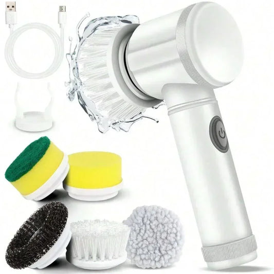 Electric Spin Scrubber Bathroom Cleaning Brush