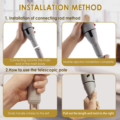Electric Cleaning Brush 10in1 Multifunctional Wireless Spin Cleaning Brush for Bathroom