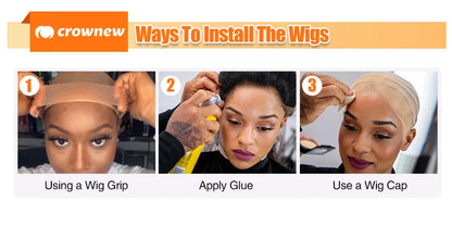 Body Wave Human Hair Wigs 13x6 HD Lace Frontal Wig 13X4 Lace Front Human Hair Wig 200% Pre Plucked Body Wave Wigs Human Hair 34"