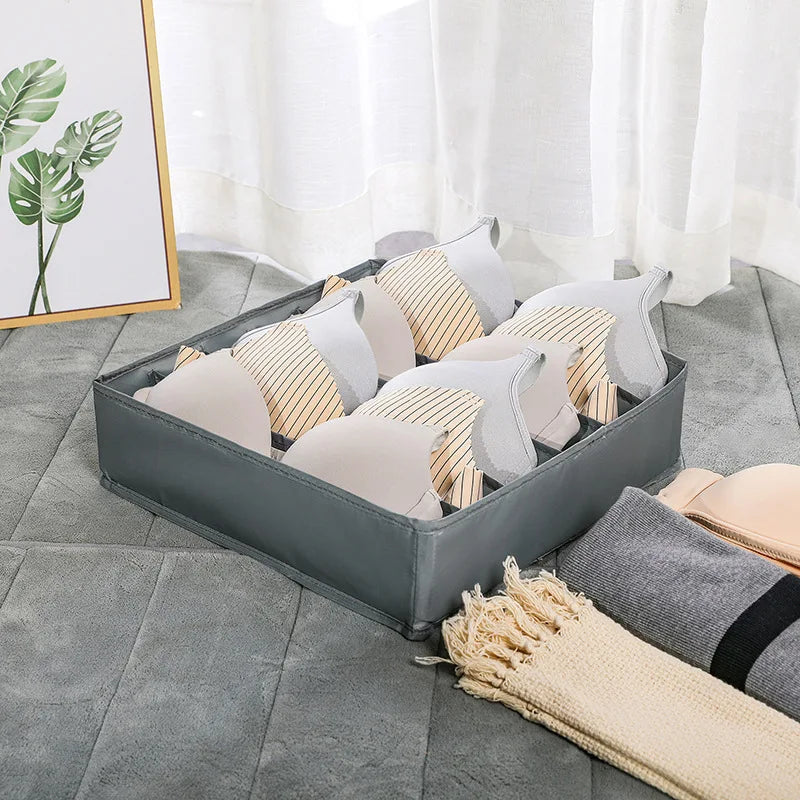 Underwear Organizer Socks Pants Bra Storage Box Cabinets Wardrobe Clothes Drawer Organizer Storage Organization For Bedroom