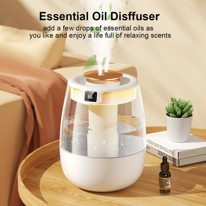 Air Humidifier Double Spray Port 1.3L Large Capacity Aroma Air Humidifier