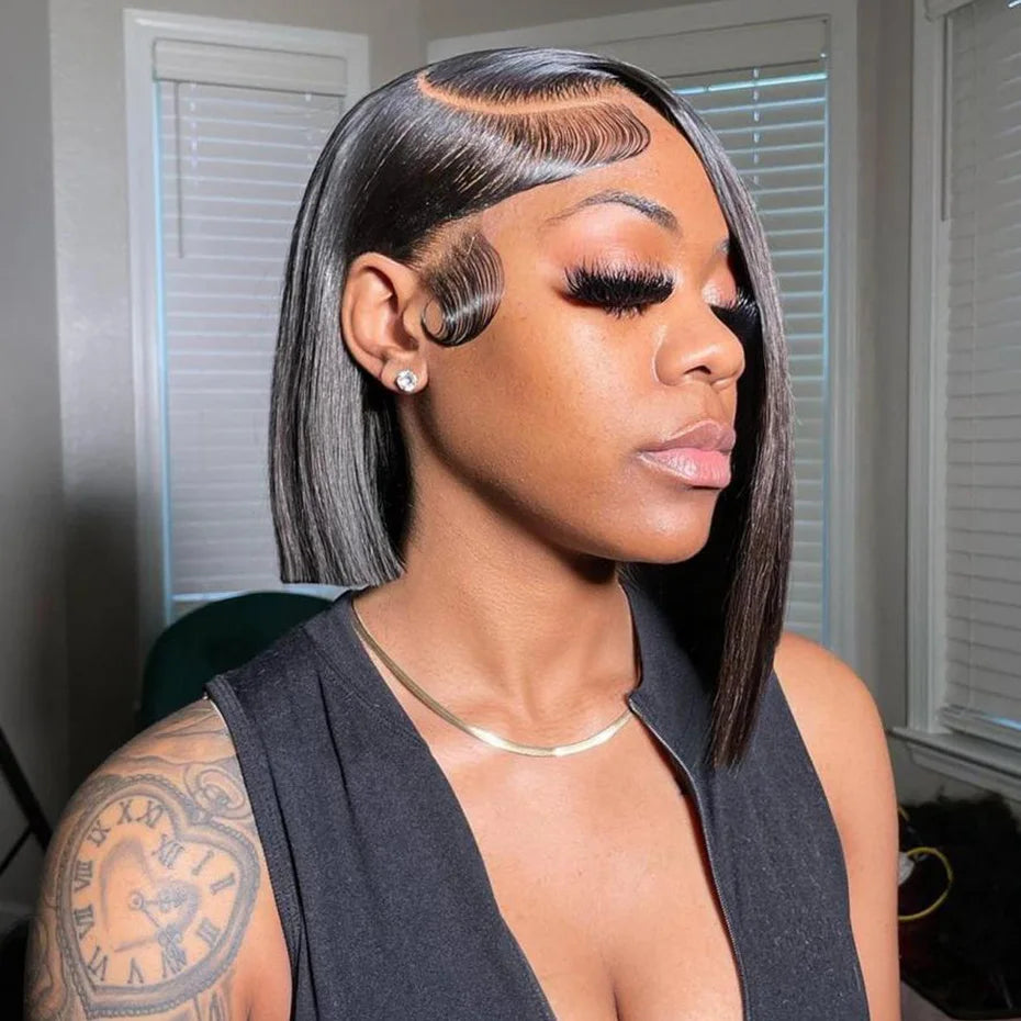 2x6 5x5 250 Density Raw 15A Bob Glueless Lace Wig Ready To Go Vietnamese Hair Original Super Double Drawn Closure Human Hair Wig