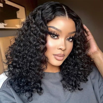 Deep Wave Lace Front Wigs Human Hair 13x4 HD Lace