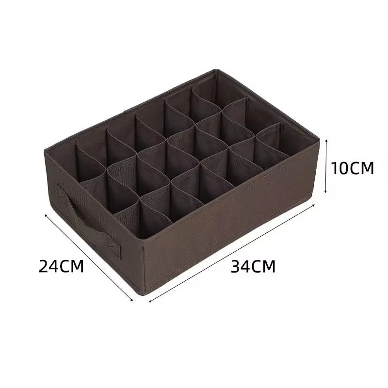 Socks Underwear Organizer Storage Box Washable Odorless Storage Box Drawer Organizer For Lingerie Bras Socks Leggings Organizers