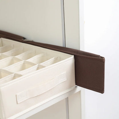 Socks Underwear Organizer Storage Box Washable Odorless Storage Box Drawer Organizer For Lingerie Bras Socks Leggings Organizers