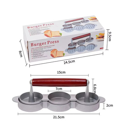 Burger Press Tool Patty Maker Aluminum