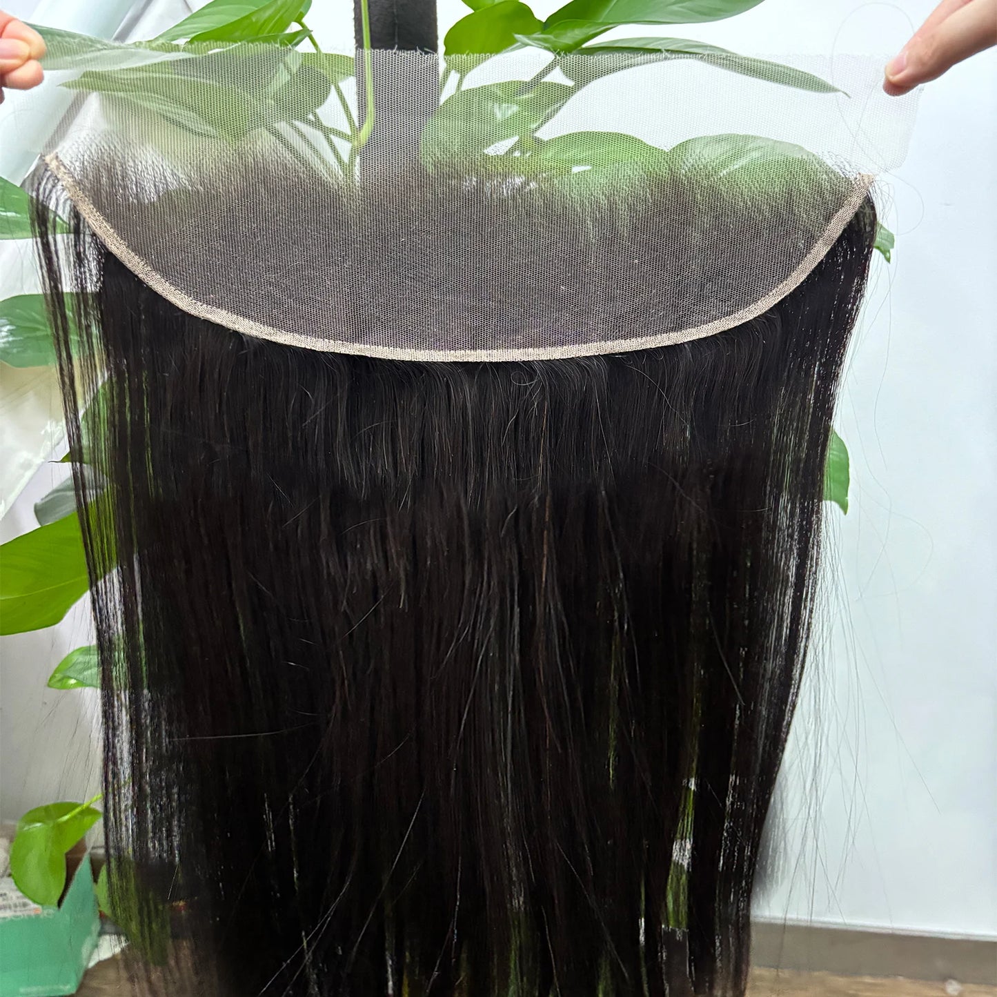 16A Vietnamese Double Drawn Bone Straight Bundles with Lace Closure Raw Hair Bundles Raw Hair