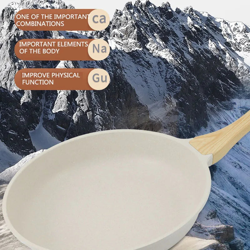 Durable Frying Pan Wok Non-stick Ceramic