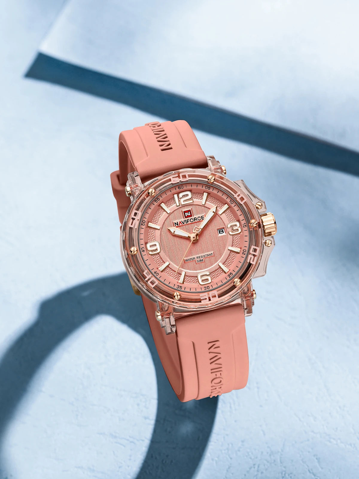 NAVIFORCE Women Luxury Brand Watch Casual Waterproof Quartz