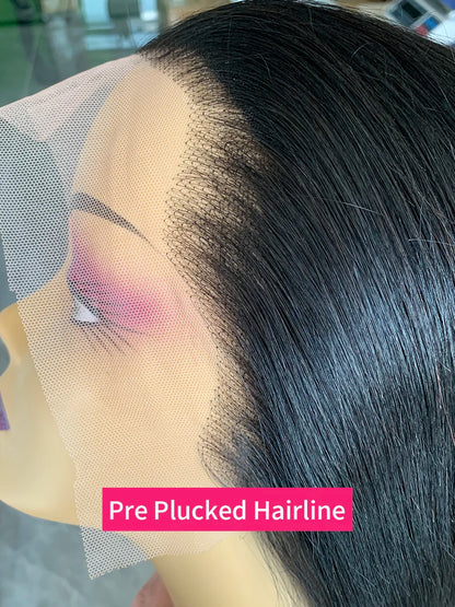 2x6 5x5 250 Density Raw 15A Bob Glueless Lace Wig Ready To Go Vietnamese Hair Original Super Double Drawn Closure Human Hair Wig