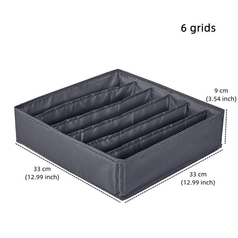 Underwear Organizer Socks Pants Bra Storage Box Cabinets Wardrobe Clothes Drawer Organizer Storage Organization For Bedroom