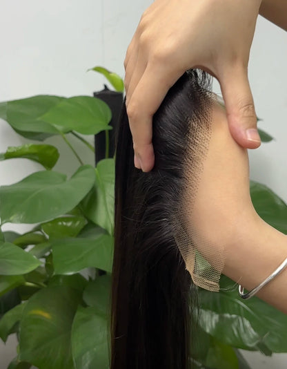 16A Vietnamese Double Drawn Bone Straight Bundles with Lace Closure Raw Hair Bundles Raw Hair