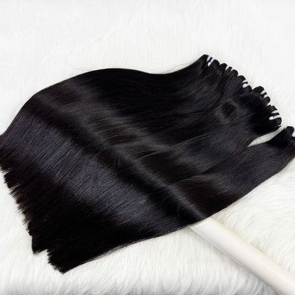 15A Raw Hair Bundles Double Drawn Vietnamese Bone Straight Human Hair Bundles Unprocessed Virgin Hair Extensions for Women