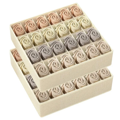 Underwear Organizer Bra Storage Box Panties Socks