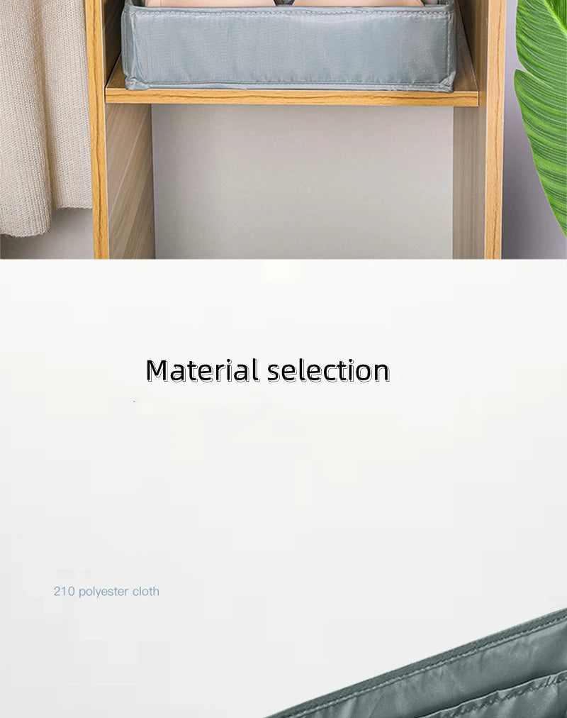 Underwear Organizer Socks Pants Bra Storage Box Cabinets Wardrobe Clothes Drawer Organizer Storage Organization For Bedroom