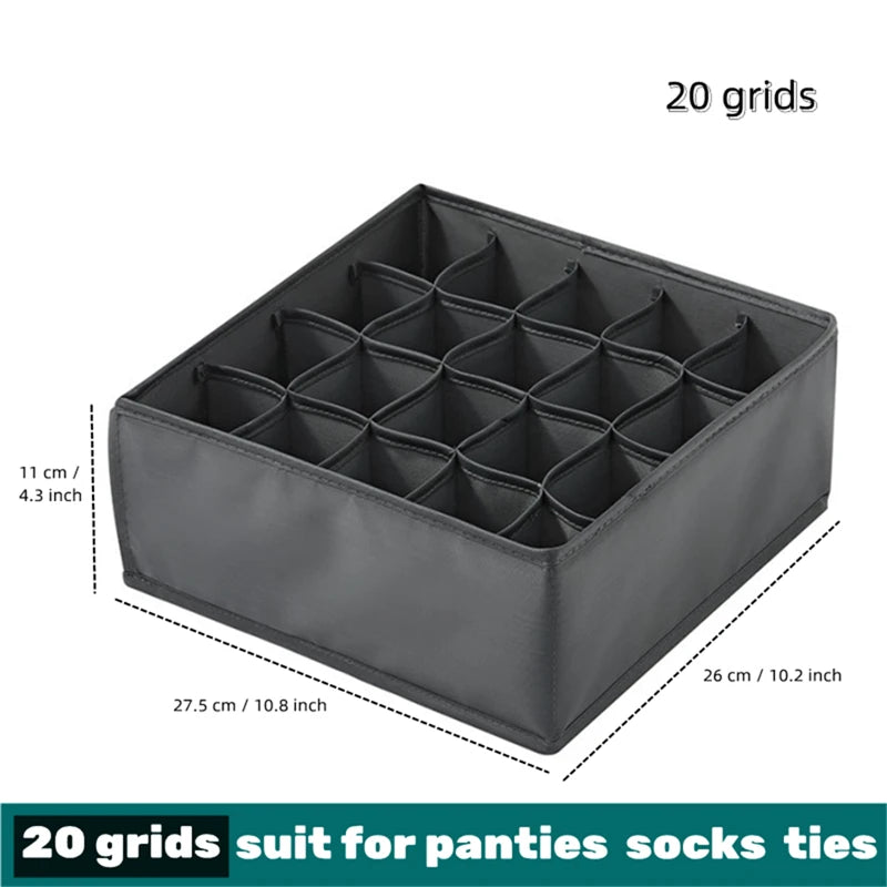 Underwear Organizer Socks Pants Bra Storage Box Cabinets Wardrobe Clothes Drawer Organizer Storage Organization For Bedroom