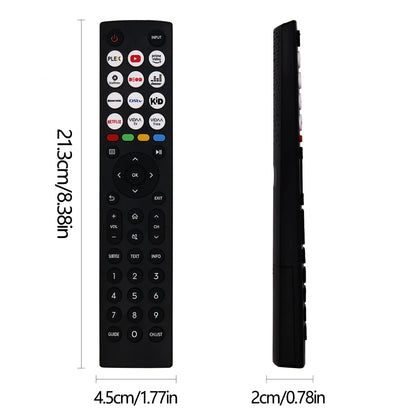 EN2J36H Replace Remote Control Compatible with Hisense 4K ULED LED LCD TV 65U7HQ 55U8HQ 55U8HAU 65U8HQ 75U8HAU 55E7HQ 65U8HAU 50