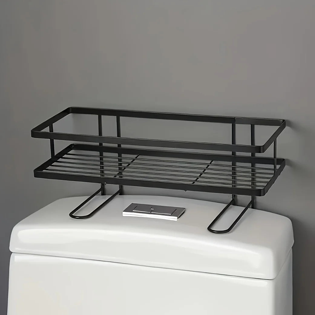Non Perforated Toilet Storage Rack