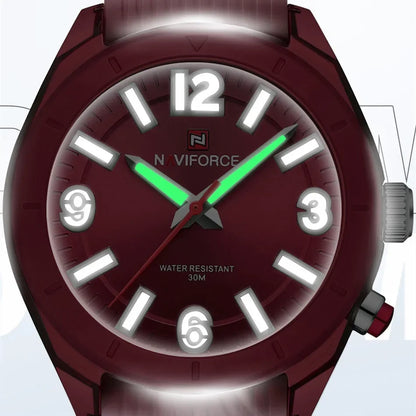 NAVIFORCE Women Fashion Watch Waterproof Personality Ladies Quartz