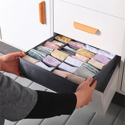 Underwear Organizer Socks Pants Bra Storage Box Cabinets Wardrobe Clothes Drawer Organizer Storage Organization For Bedroom