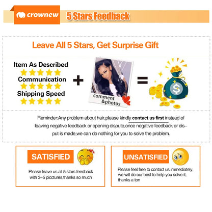 Body Wave Human Hair Wigs 13x6 HD Lace Frontal Wig 13X4 Lace Front Human Hair Wig 200% Pre Plucked Body Wave Wigs Human Hair 34"