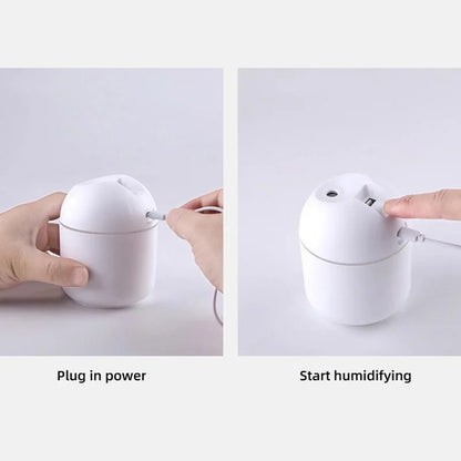 250ML USB Mini Air Humidifier Aroma Essential Oil Diffuser
