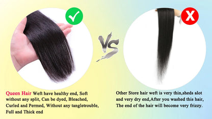 Queen Hair Products Brazilian Natural Wave More Wave Bundles With Closure 100% Virgin Human Raw Hair Bundles With Lace Closure