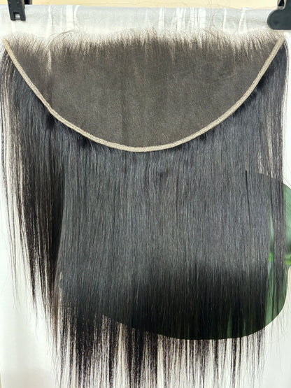 16A Vietnamese Double Drawn Bone Straight Bundles with Lace Closure Raw Hair Bundles Raw Hair