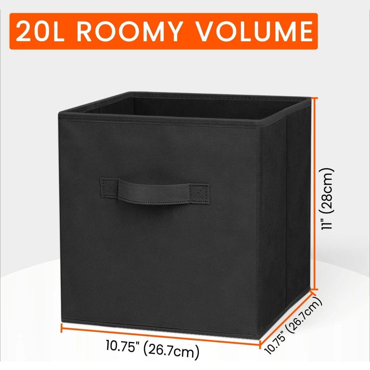 Heavy Duty Fabric Storage Cubes