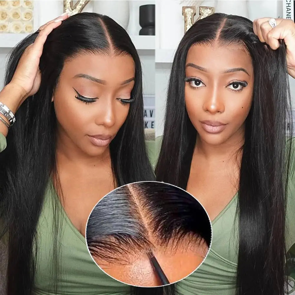 Wear and Go Glueless Wig Human Hair Pre Cut Ready to Wear