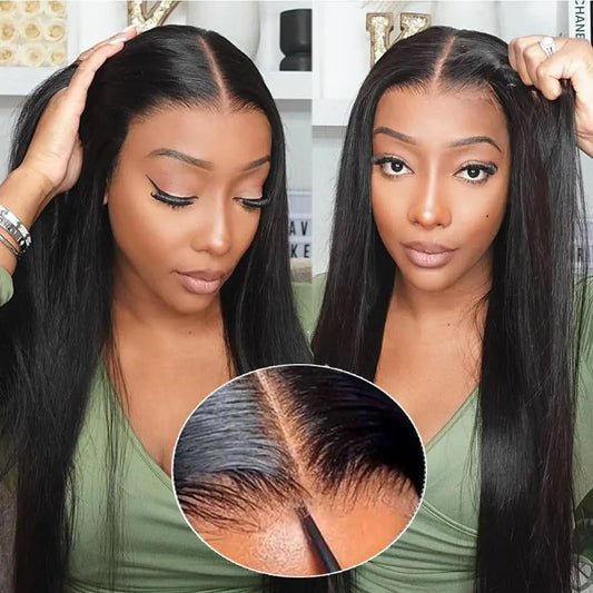 Wear and Go Glueless Wig Human Hair Pre Cut Ready to Wear
