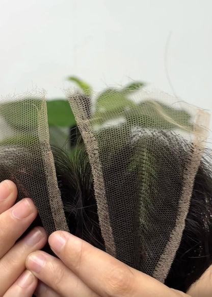 16A Vietnamese Double Drawn Bone Straight Bundles with Lace Closure Raw Hair Bundles Raw Hair