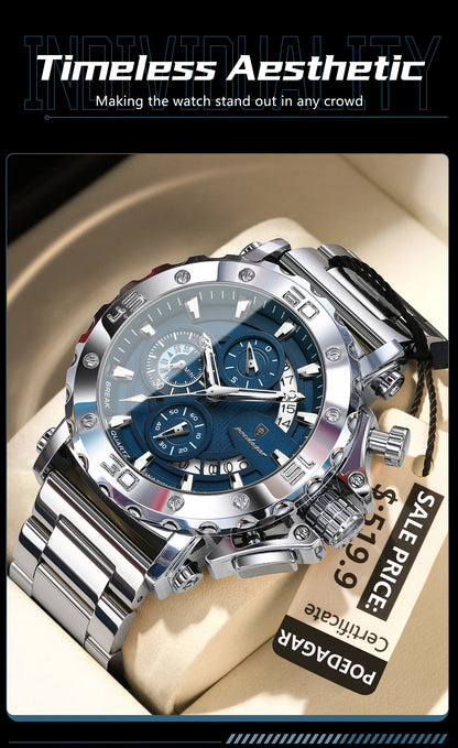 POEDAGAR Luxury Watch For Men