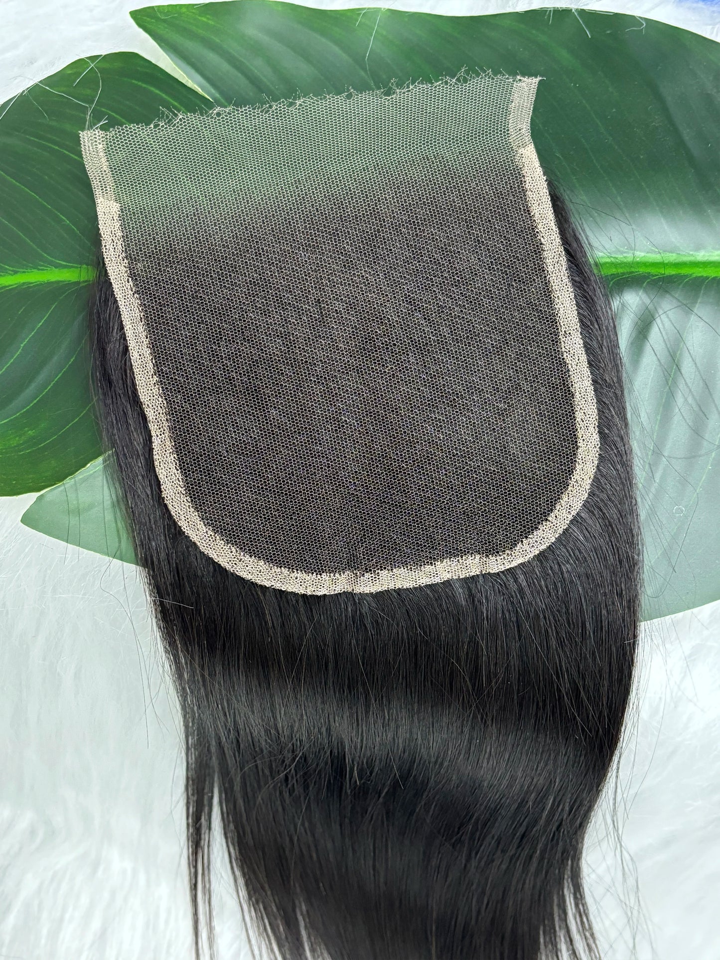 16A Vietnamese Double Drawn Bone Straight Bundles with Lace Closure Raw Hair Bundles Raw Hair