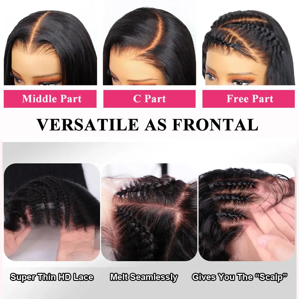 Body Wave 13x4/13x6 HD Lace Front Human Hair Wigs