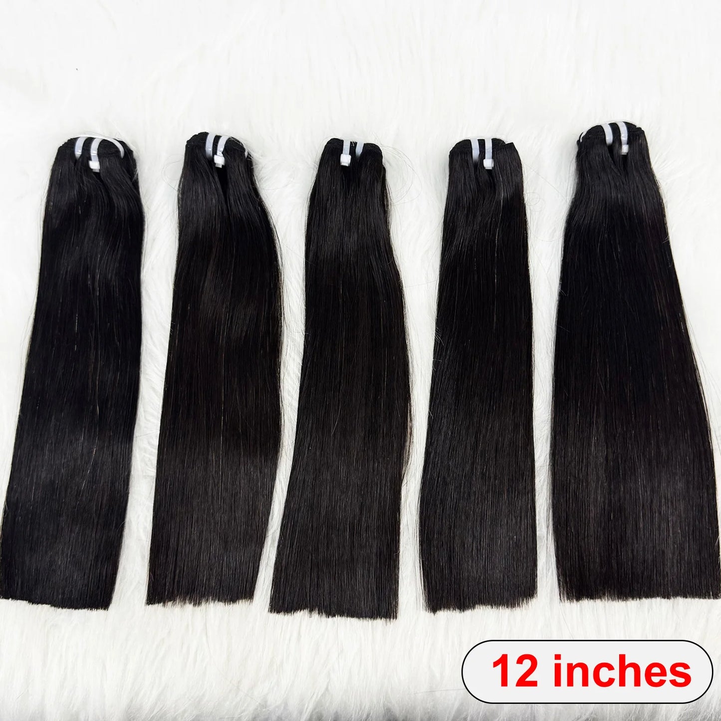 15A Raw Hair Bundles Double Drawn Vietnamese Bone Straight Human Hair Bundles Unprocessed Virgin Hair Extensions for Women