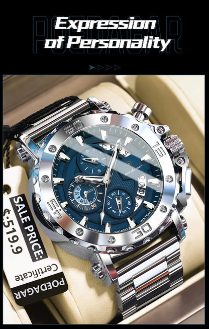 POEDAGAR Luxury Watch For Men