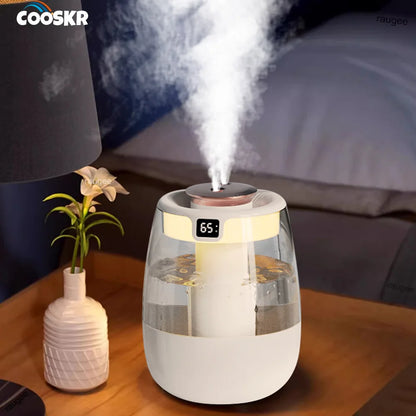 Air Humidifier Double Spray Port 1.3L Large Capacity Aroma Air Humidifier