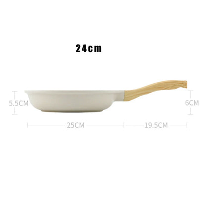 Durable Frying Pan Wok Non-stick Ceramic