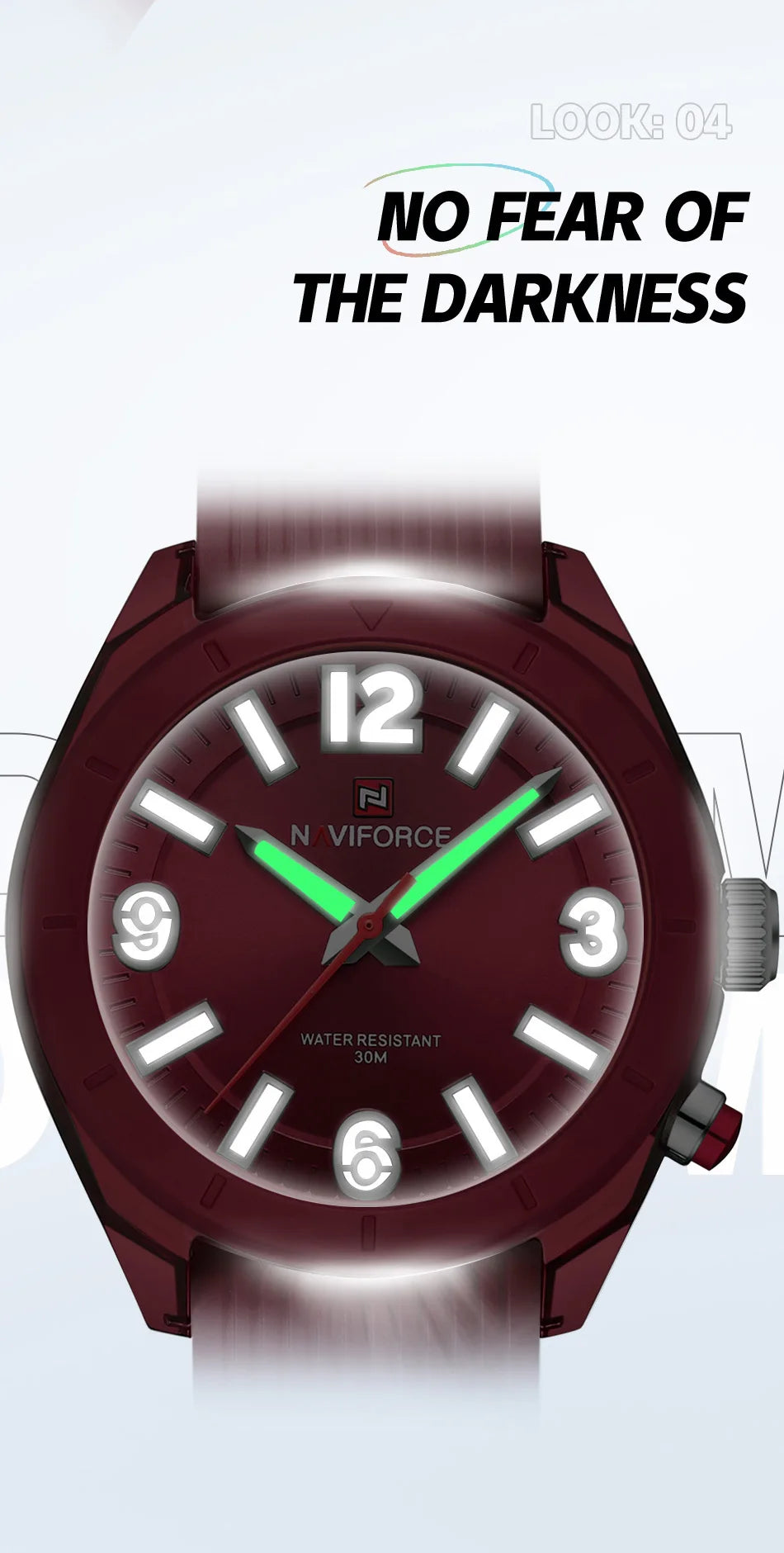 NAVIFORCE Women Fashion Watch Waterproof Personality Ladies Quartz