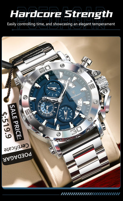 POEDAGAR Luxury Watch For Men