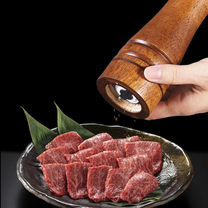 1/3pcs Wood Pepper Grinder,Salt Mill